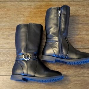 The Children's Place sz10c black boots